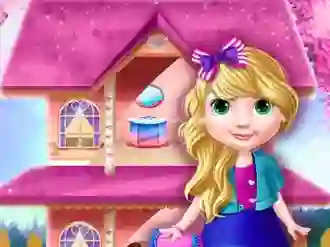 Spel Princess Doll House Decoration aanlyn