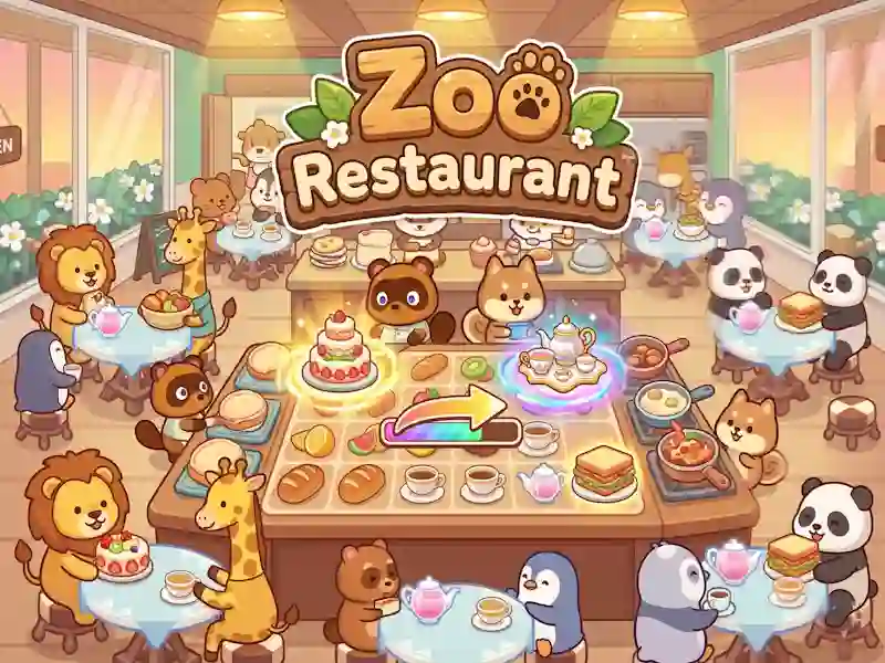 Spel Zoo Restaurant aanlyn