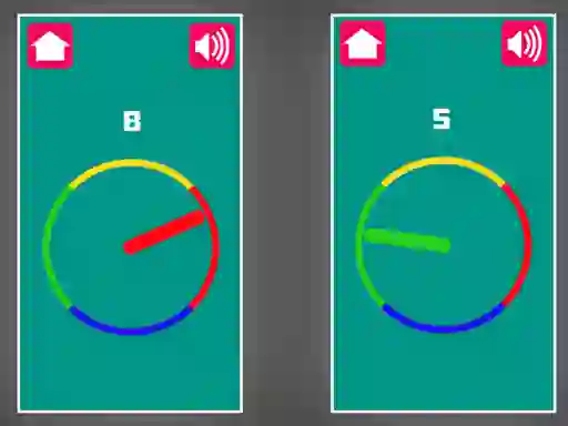 Spel Colorful Clock aanlyn