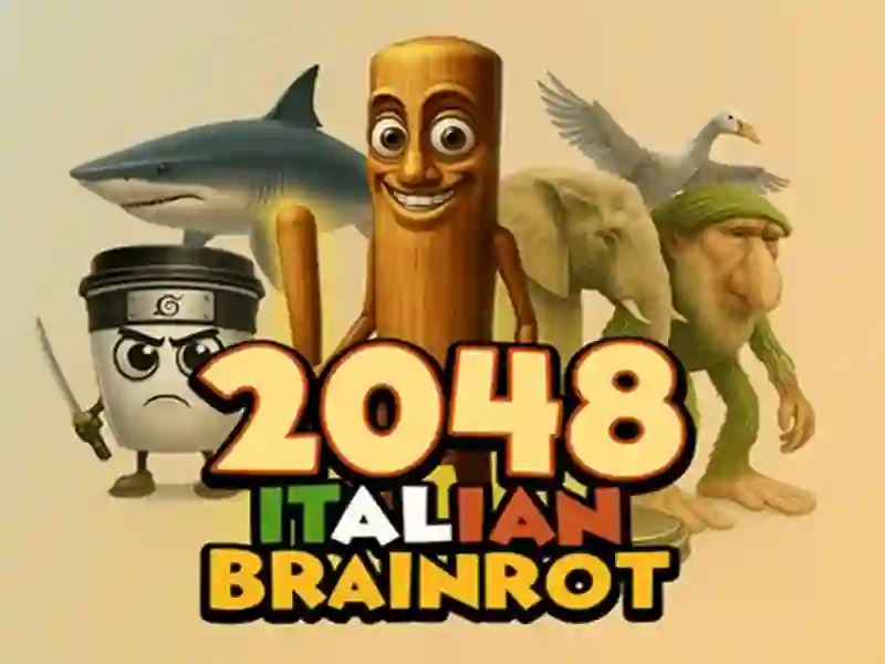 Spel 2048 Italian Brainrot aanlyn
