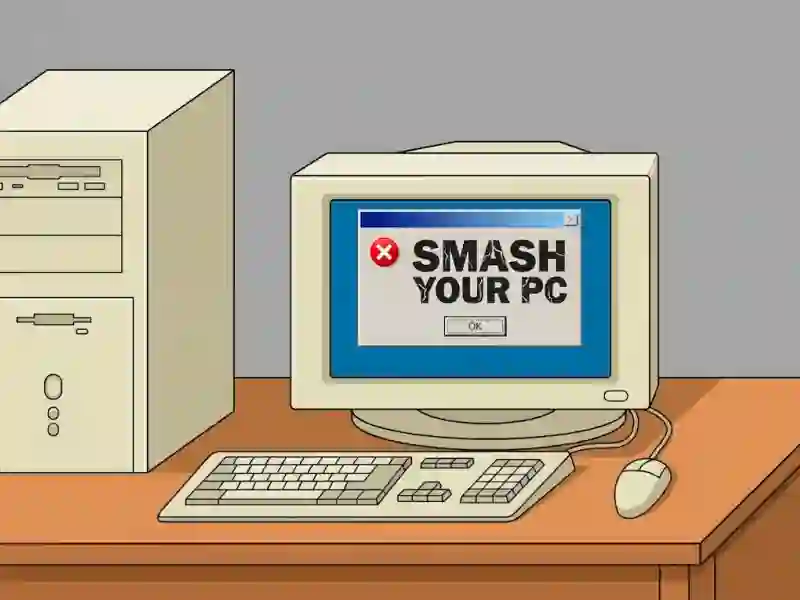 Spel Smash Your PC aanlyn