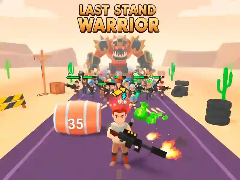 Spel Last Stand Warrior aanlyn