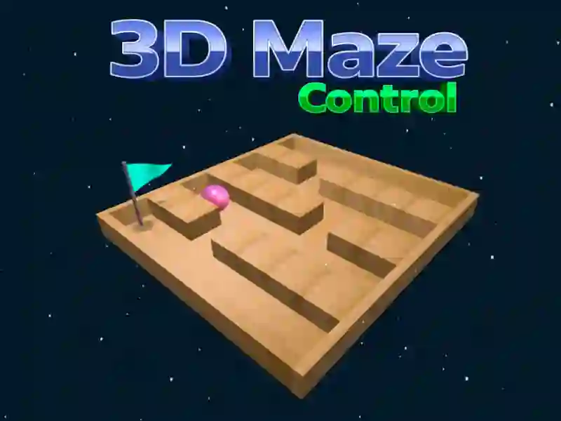 Spel 3D Maze Control aanlyn