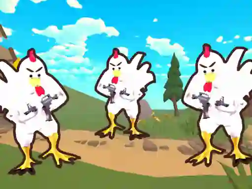 Spel Chicken shooter io aanlyn