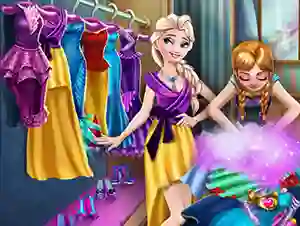 Spel Ice Kingdom Wardrobe Cleaning aanlyn