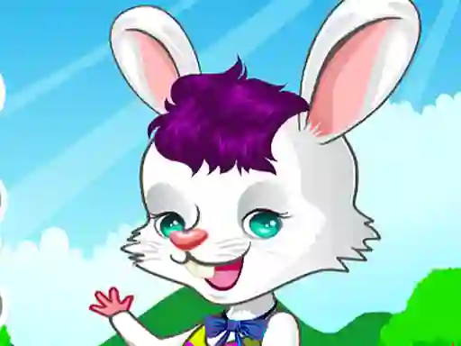 Spel Cute Rabbit Dress Up aanlyn