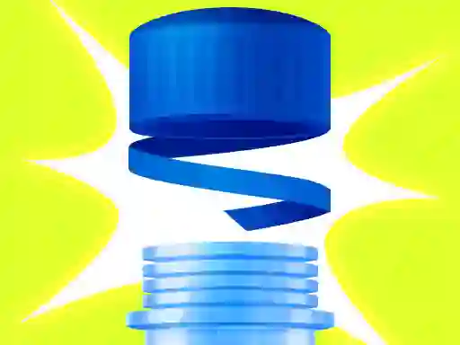 Spel Bottlecap Challange aanlyn