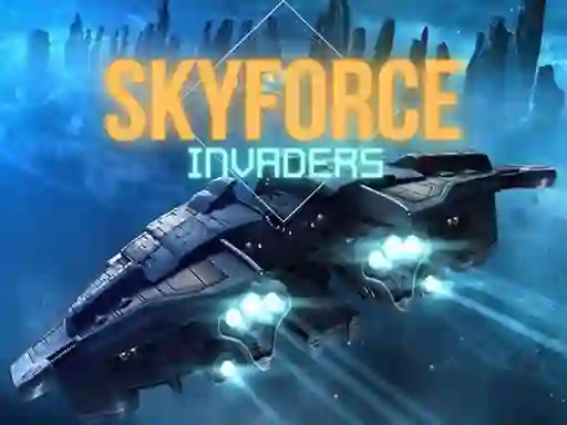 Spel Skyforce Invaders aanlyn