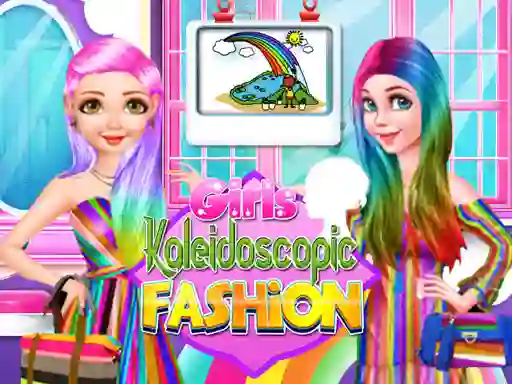 Spel Girls Kaleidoscopic Fashion aanlyn