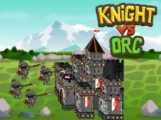 Spel Knight Vs Orc aanlyn