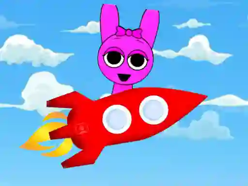 Spel Sprunki Run: Endless Racing aanlyn