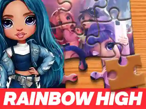Spel Rainbow High Jigsaw Puzzle aanlyn