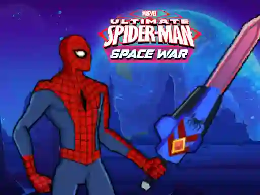 Spel Spiderman Space War aanlyn