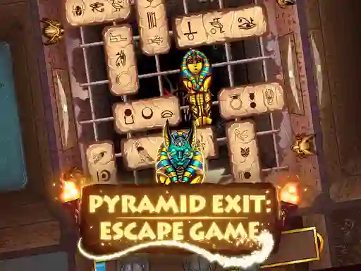 Spel Pyramid Exit Escape Game aanlyn