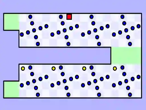 Spel The World's Hardest Game aanlyn