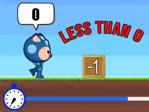 Spel Math Runner aanlyn