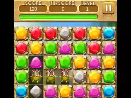 Spel Diamond Match aanlyn
