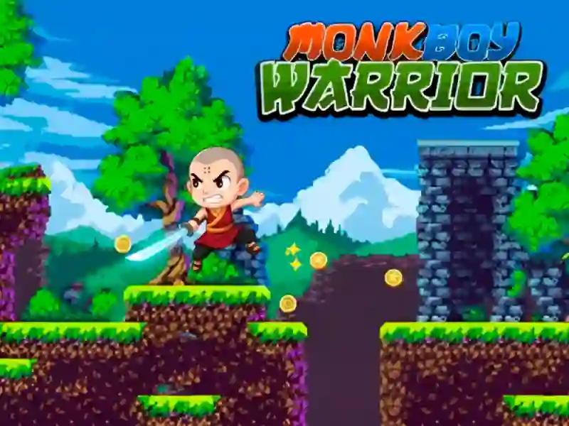 Spel Monk Boy Warrior aanlyn