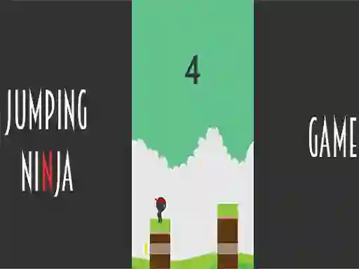 Spel Ninja the Jump aanlyn