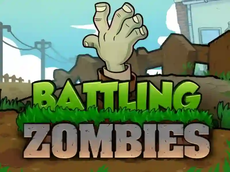 Spel Battling Zombies aanlyn