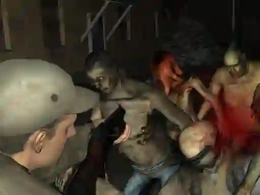 Spel Heavy Combat: Zombies aanlyn