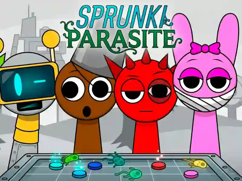 Spel Sprunki Parasite aanlyn