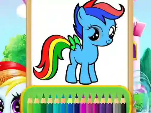 Spel Wonder Pony Coloring aanlyn