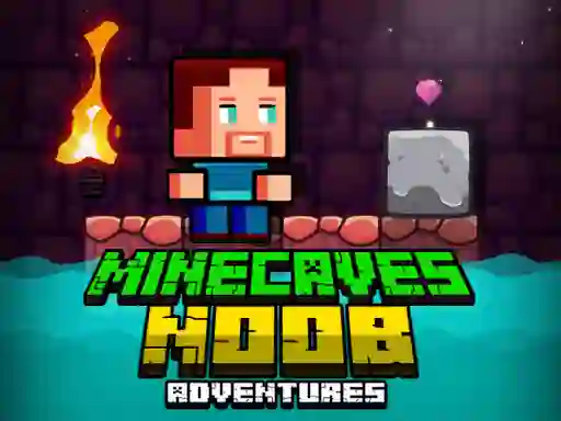 Spel Minecaves Noob Adventure aanlyn