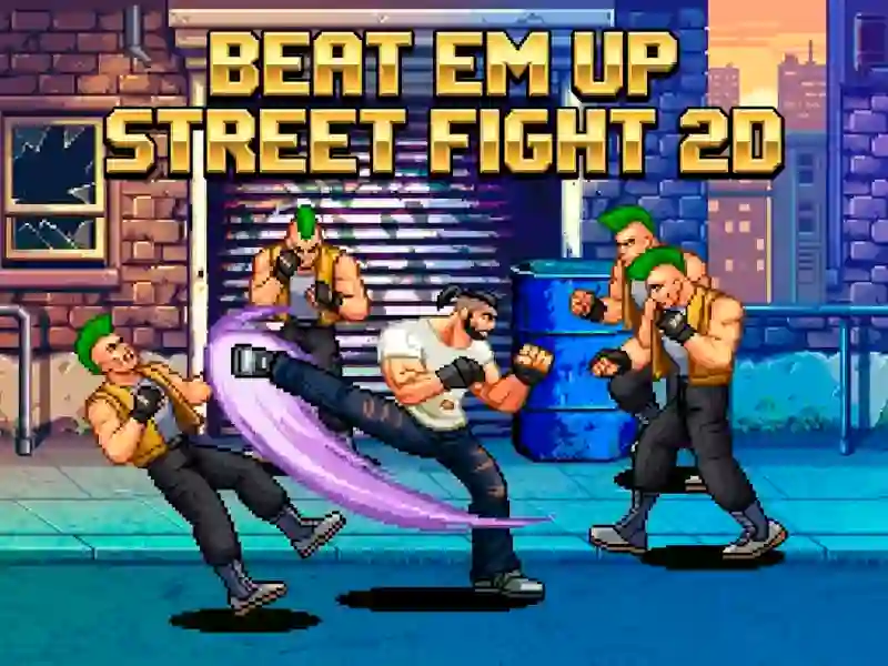 Spel Beat Em Up Street Fight 2d aanlyn