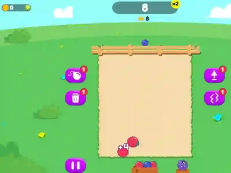 Spel Fruit Party aanlyn
