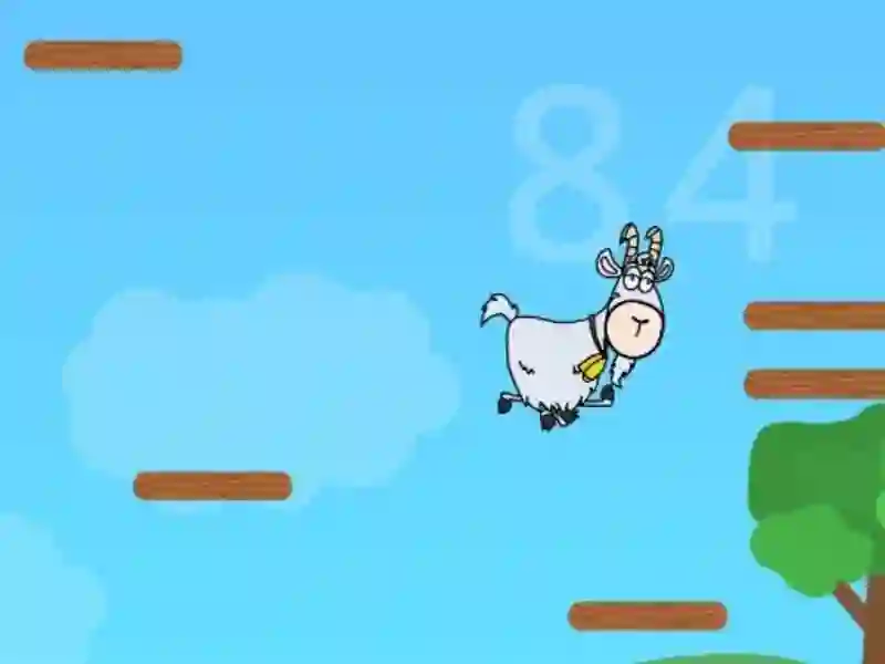 Spel Goat Jump aanlyn