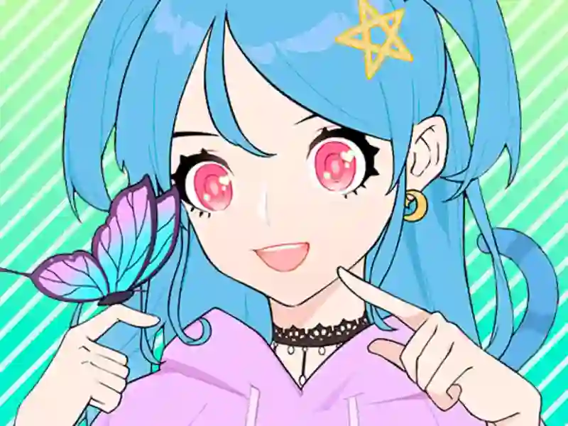 Spel Anime Avatar Design aanlyn