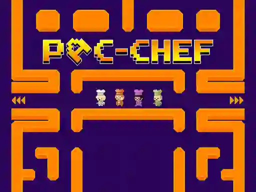 Spel Pac-Chef aanlyn