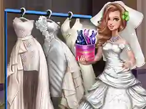 Spel Sery Wedding Dolly Dress Up aanlyn