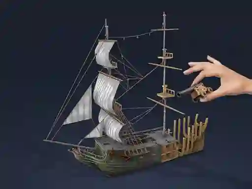 Spel Idle Ships aanlyn