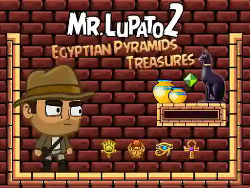 Spel Mr Lupato 2: Egyptian Pyramids Treasures aanlyn