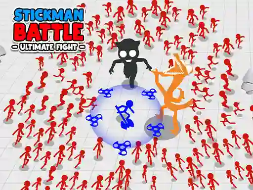 Spel Stickman Battle Ultimate Fight aanlyn