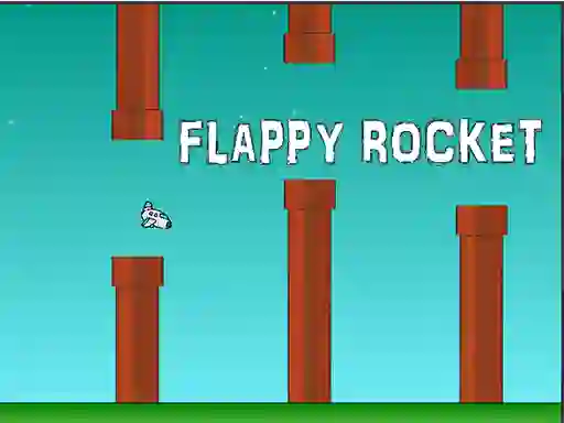 Spel Flappy Rocket aanlyn