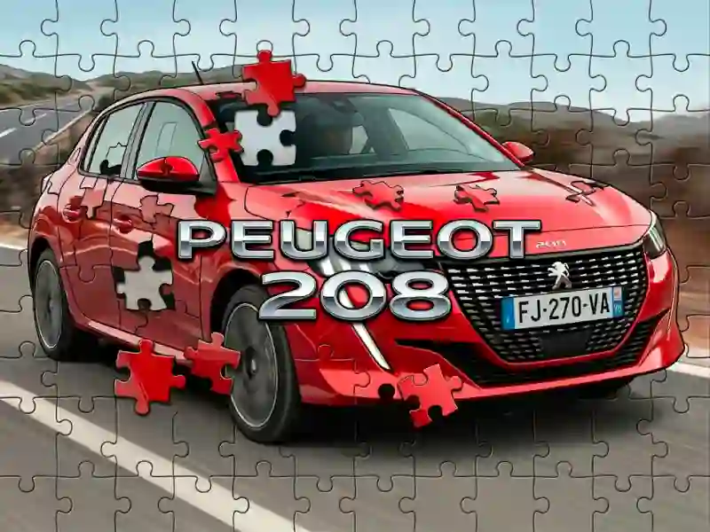 Spel Peugeot 208 aanlyn