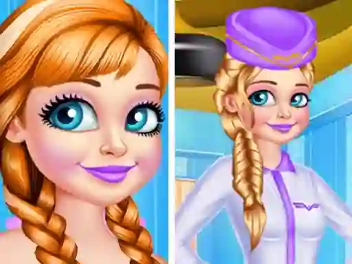 Spel Princess Stewardess aanlyn