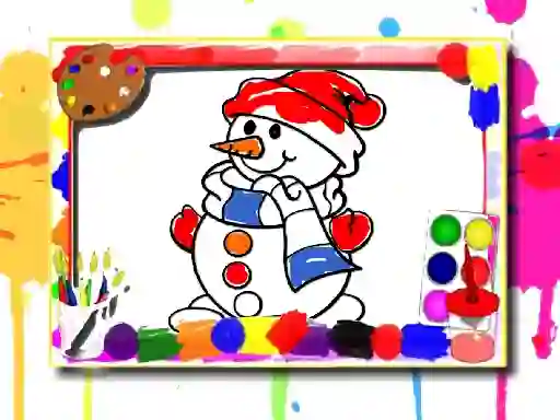 Spel Winter Coloring Book aanlyn