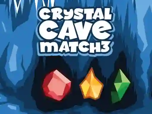 Spel Crystal Cave Match 3 aanlyn