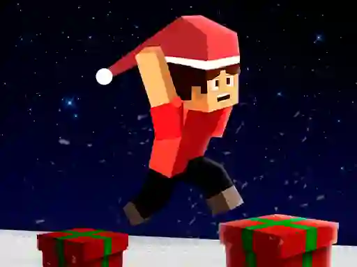 Spel Parkour Block Xmas Special aanlyn