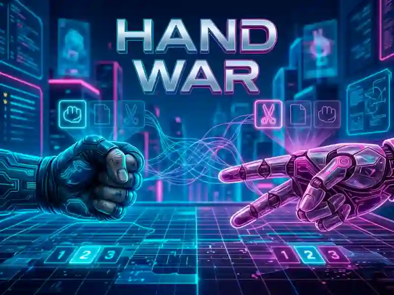 Spel Hand War aanlyn