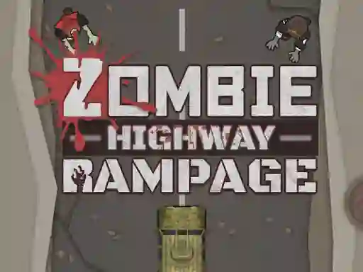 Spel Zombie Highway Rampage aanlyn