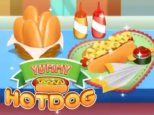 Spel Yummy Hotdog aanlyn