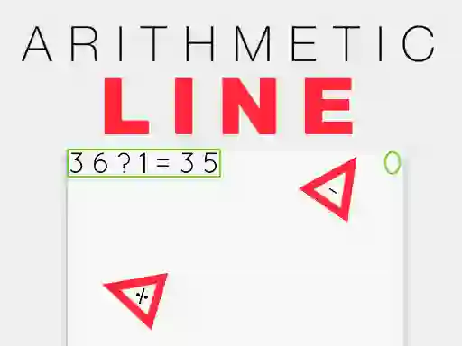 Spel Arithmetic line aanlyn