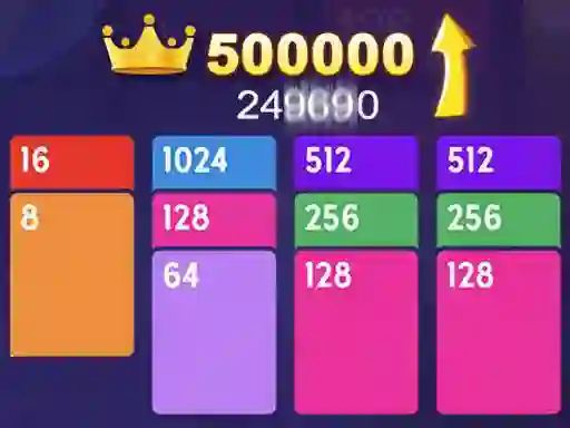 Spel 2048 Solitaire aanlyn