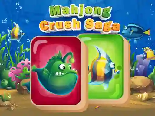 Spel Mahjong Crush Saga aanlyn
