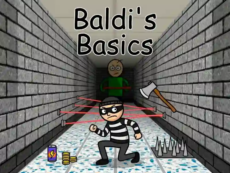 Spel Baldi's Basics aanlyn